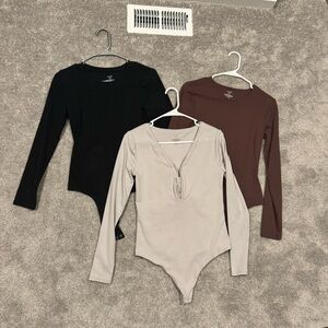 Bundle of Nuuds long Sleeve Bodysuits
